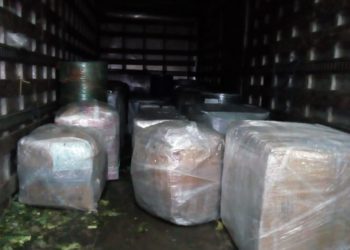 Policía fronteriza captura a ciudadano guatemalteco por no declarar mercadería
