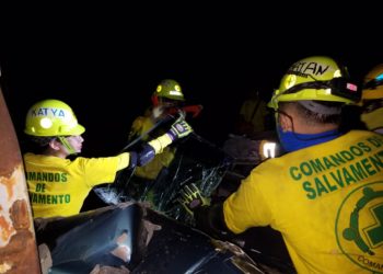 Una mujer fallecida y un hombre lesionado en accidente de tránsito en Quezaltepeque