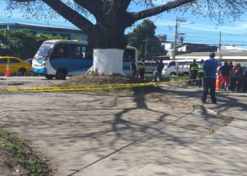 Una adolescente muere atropellada por microbús de la 29F