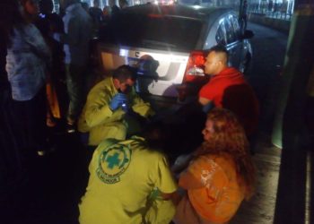 Conductor temerario provoca múltiple choque en la Juan Pablo II