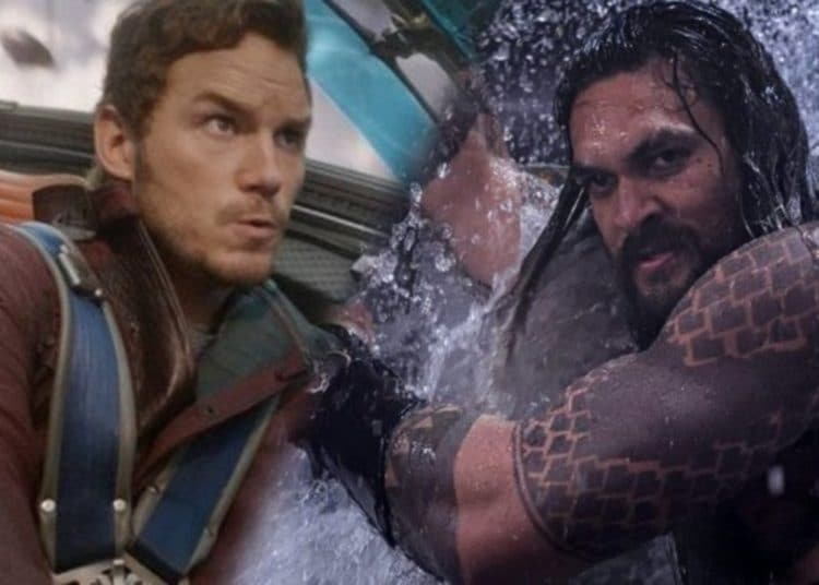 «Aquaman» se enoja con «Star-Lord» por una botella de plástico con agua