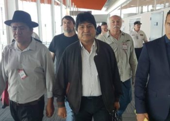 Evo Morales violó su compromiso de no realizar manifestaciones políticas como refugiado en Argentina