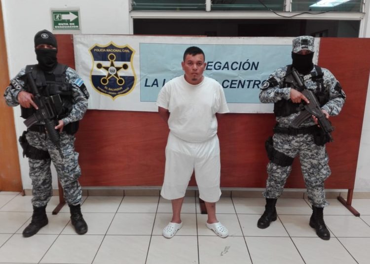 Detienen en Santa Tecla a cabecilla de estructuras criminales