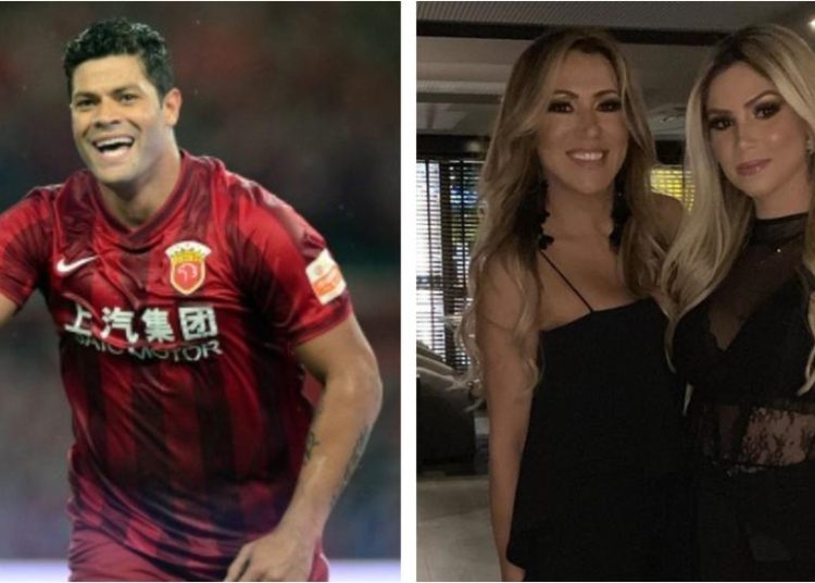 El jugador brasileño Hulk comienza una relación con una sobrina de su mujer