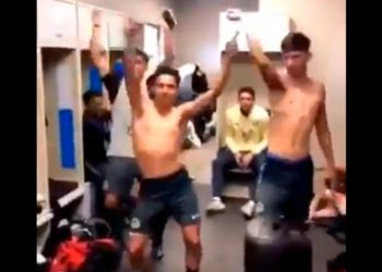 (VIDEO) América investigará a jugadores por burla al canto feminista ‘Un violador en tu camino’