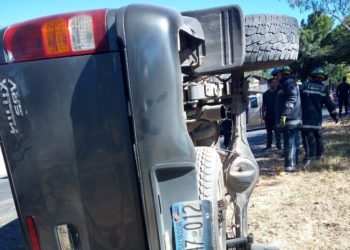 Accidente de tránsito deja cuatro lesionados en Cuscatlán