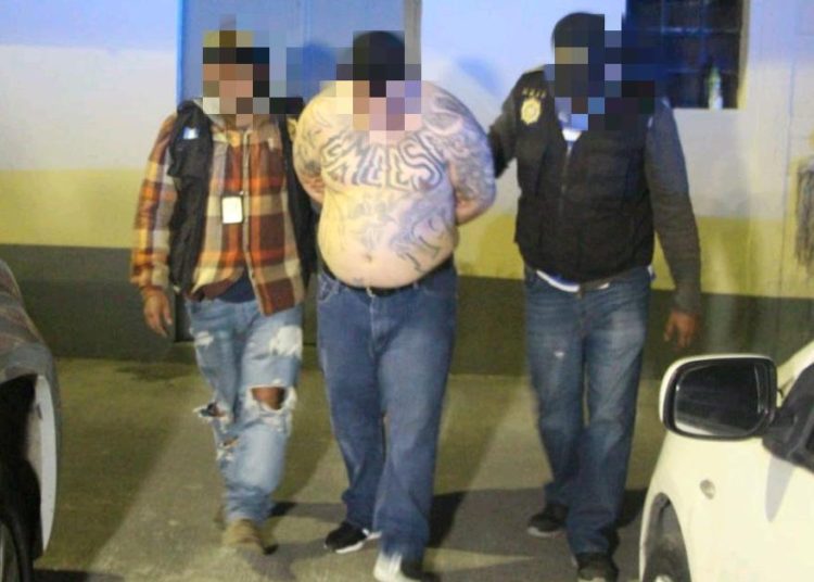 La PNC de Guatemala recaptura a peligroso miembro de la MS13 fugado en 2016