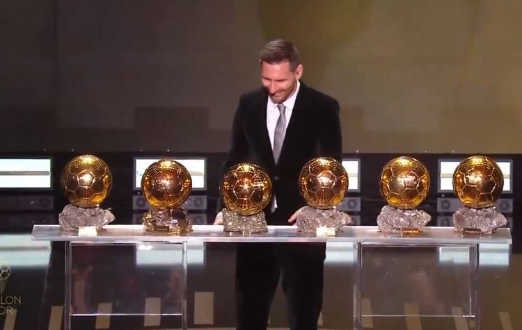 Lionel Messi ganó su sexto Balón de Oro y superó a Cristiano Ronaldo