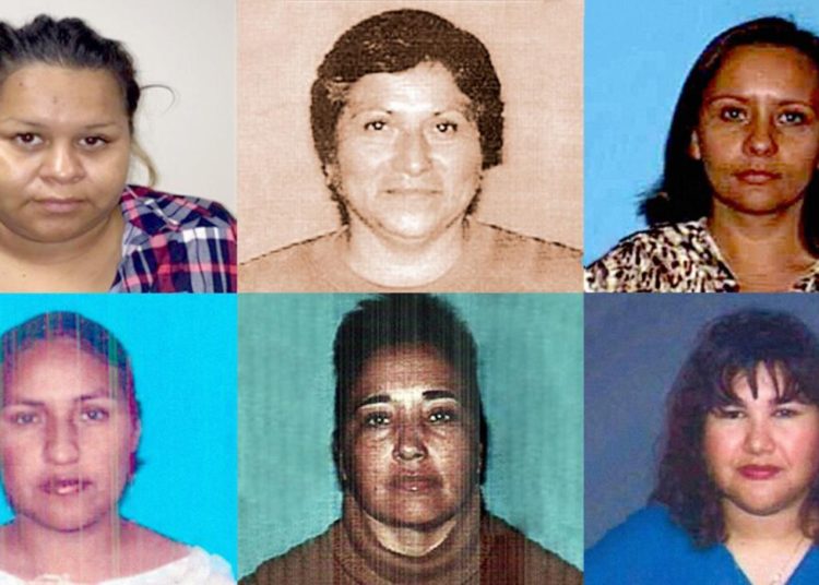 Seis mexicanas están en la lista de los narcotraficantes más buscados por la DEA