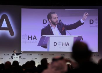 Presidente Bukele a líderes mundiales en Catar: «¿Qué estamos esperando para eliminar el hambre y las guerras?»