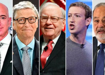 Las 500 personas más ricas del mundo aumentaron su fortuna en 1,2 billones de dólares en 2019