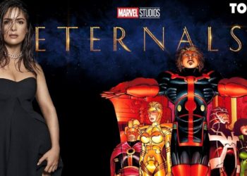 Salma Hayek queda en shock al ver los músculos de Kumail Nanjiani, su compañero en The Eternals