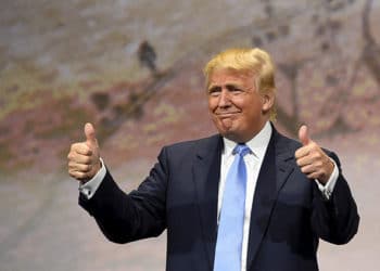 Donald Trump alcanzó su máxima popularidad en las encuestas