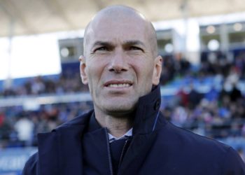 Zinedine Zidane: «Para mí Courtois es el mejor portero del mundo»