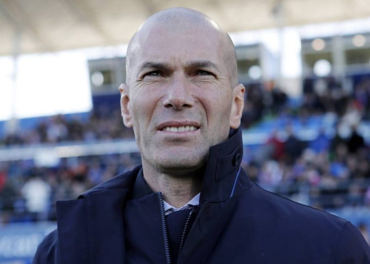 Zinedine Zidane: «Para mí Courtois es el mejor portero del mundo»