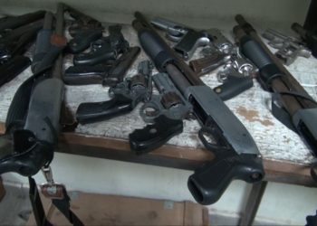 Más de tres mil armas de fuego fueron incautadas por la PNC en 2019