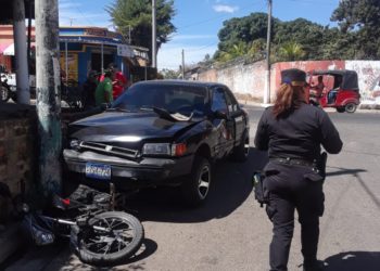 Agente del PPI fallece en accidente de tránsito en El Congo, Santa Ana 