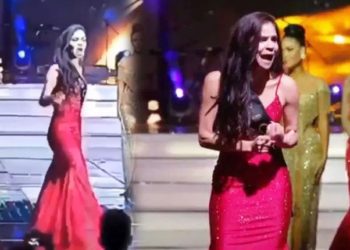 (VIDEO) Miss Colombia denunció en pleno escenario que Miss Global estaba arreglado