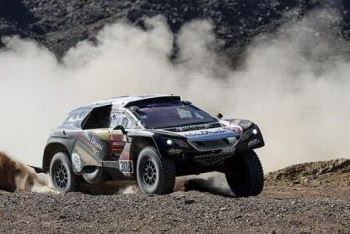 (VIDEO) Khalid Al Qassimi sufre terrible accidente y tuvo que abandonar el Dakar 2020