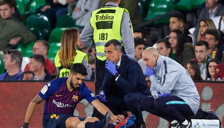 Luis Suárez emociona a sus fans con video de su recuperación de rodilla