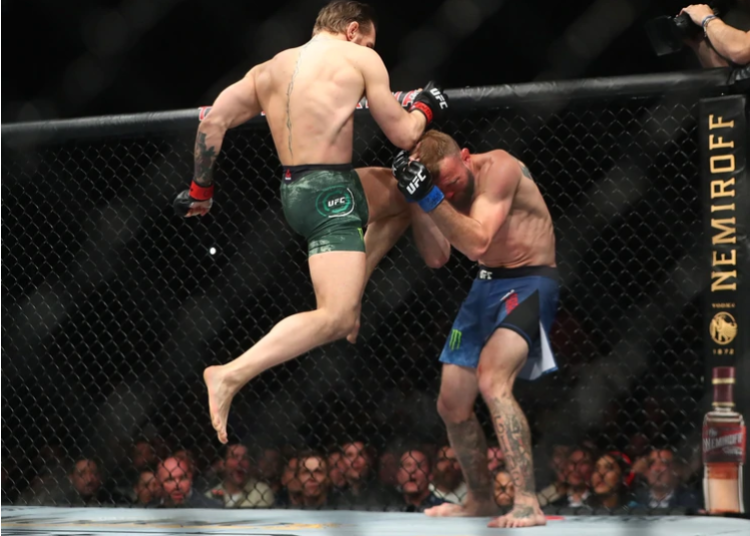 (VIDEO) Gran regreso a la UFC de Connor McGregor, en tan solo 40 segundos vence a ‘Cowboy’