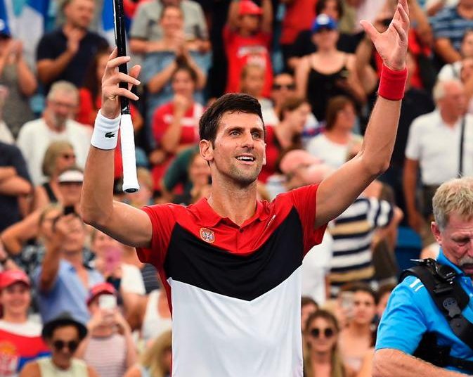 Novak Djokovic y Medvedev protagonizaron increíble juego en semifinales de la ATP Cup