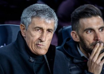 Quique Setién tras su primera derrota como entrenador del Barcelona dio dos días libre a los jugadores