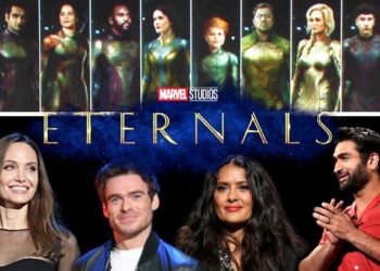 Nuevas imágenes filtradas de ‘Eternals’ mostrarían como sería el final de la película