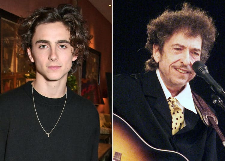 Timothée Chalamet dará vida a Bob Dylan en filme biográfico