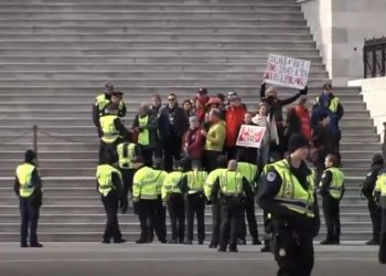 Arrestan a Joaquin Phoenix en manifestación a favor del clima