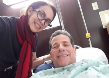 Esposa de Jorge Velado revela video de expresidente del Coena hospitalizado en EE.UU.