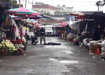 Matan a presunto «rentero» en el Mercado Central