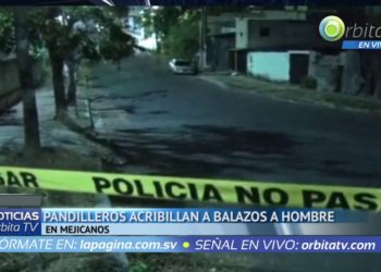 Pandilleros acribillan a balazos a hombre en Mejicanos
