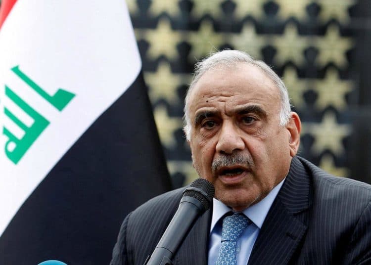 Primer ministro de Irak pide a EU que retire sus tropas del país