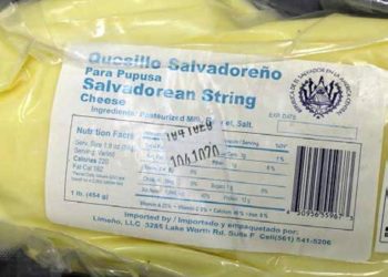 En Florida retiran del mercado quesillo salvadoreño tras detectarse presencia de listeria