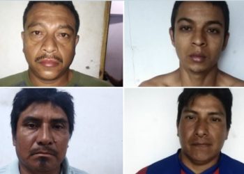 Operativo policial deja ocho detenidos en Santa Ana