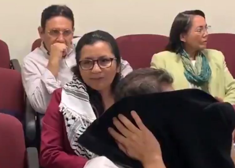 Susy Rodríguez: «Ustedes saben quien es Sigfrido Reyes y por eso quieren destruir a su familia»