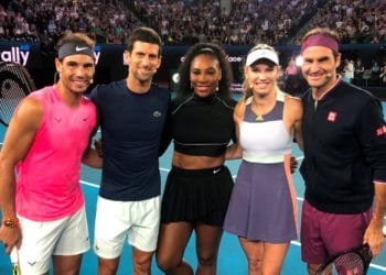 (VIDEO) Novak Djokovic ‘revienta’ las redes tras una broma a Rafa Nadal