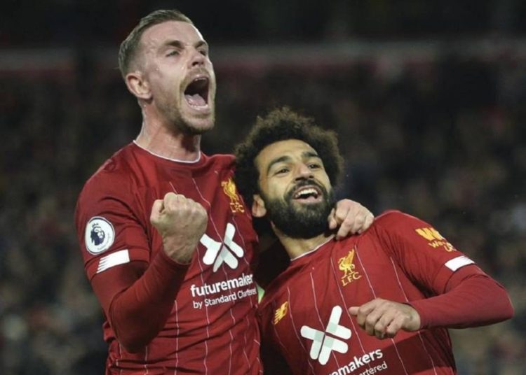 Salah y Henderson, padres de nuevo nueve meses después del 4-0 al Barcelona