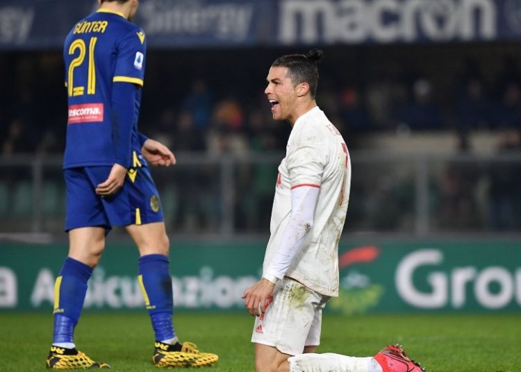 Hellas Verona se impone a la Juventus pese al gol de Cristiano Ronaldo