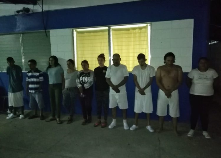 Operativo policial en Apopa y Tonacatepeque deja 10 sujetos capturados por diversos delitos