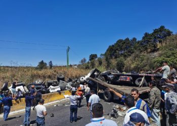 Salvadoreño muere en accidente de tránsito en carretera a ciudad de Guatemala