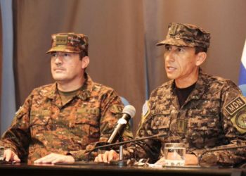 Fuerza Armada reitera respaldo al Presidente Nayib Bukele