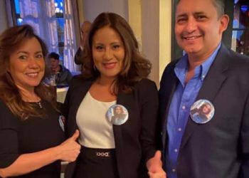 Wendy Clavijo busca ser la secretaria de Salvadoreños en el Exterior de Nuevas Ideas