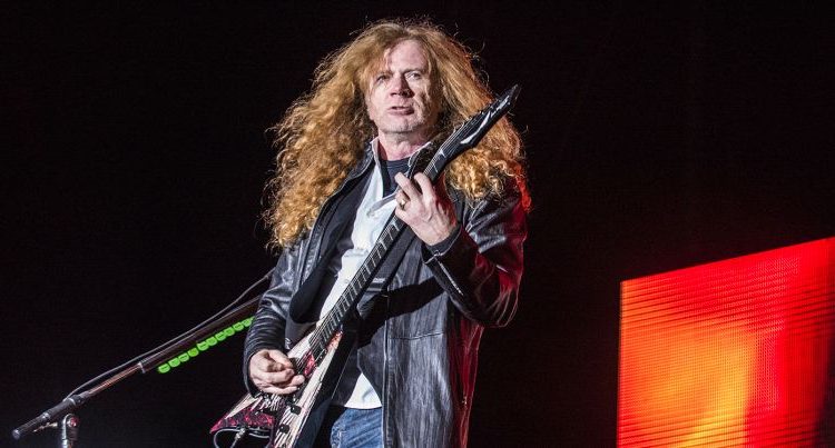 Dave Mustaine líder de Megadeth revela que está completamente libre de cáncer