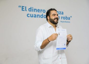 Xavier Zablah Bukele se inscribe como candidato a presidente del partido Nuevas Ideas