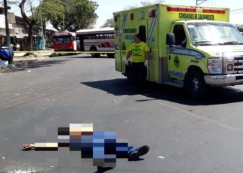 Matan a supuesto asaltante en centro de San Salvador