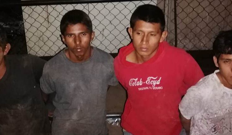 En operativo del Plan Control Territorial capturan a cuatro delincuentes en Santa Ana