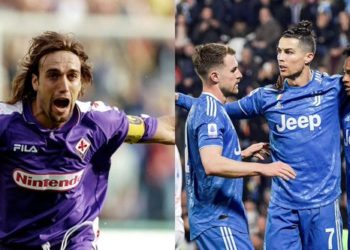 El irónico tuit con el que Batistuta felicitó a Cristiano por igualar su récord