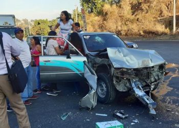 Accidente de tránsito deja tres lesionados en la entrada a Cojutepeque